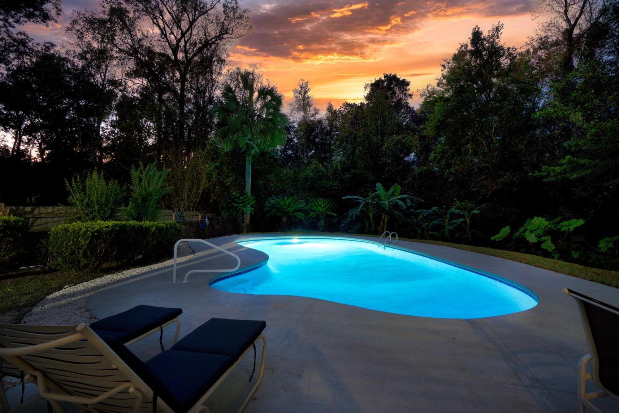 Villa Luxe Poolside Escape In Julington Creek Jacksonville Exterior foto